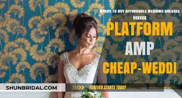 Shop Affordable Wedding Dresses via Voxvox Platform