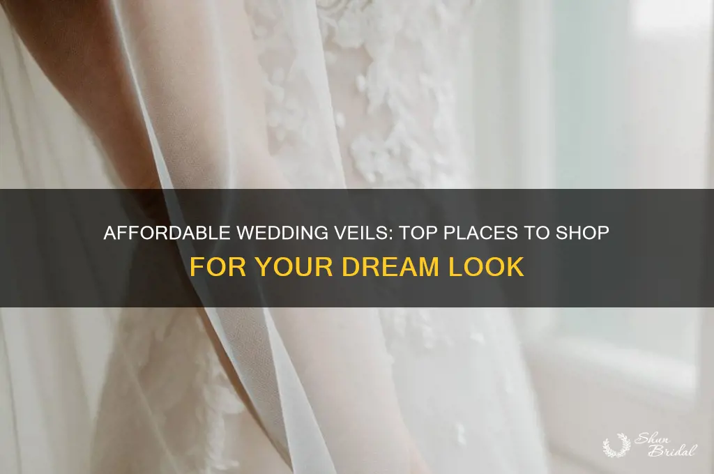 where to buy affordable wedding veils