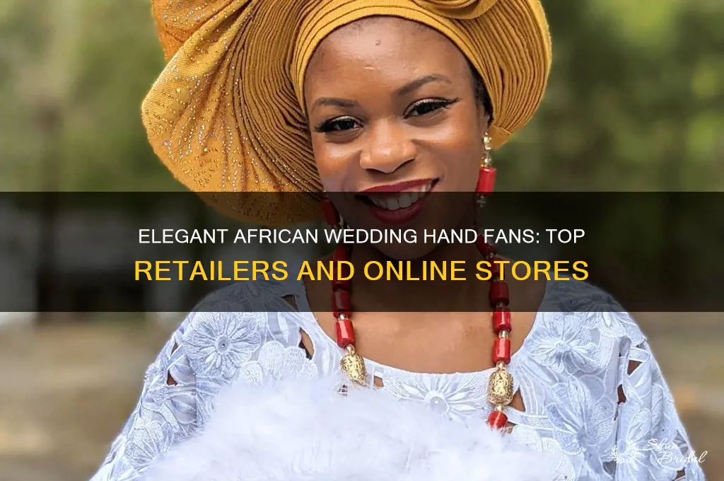 where to buy african wedding hand fan