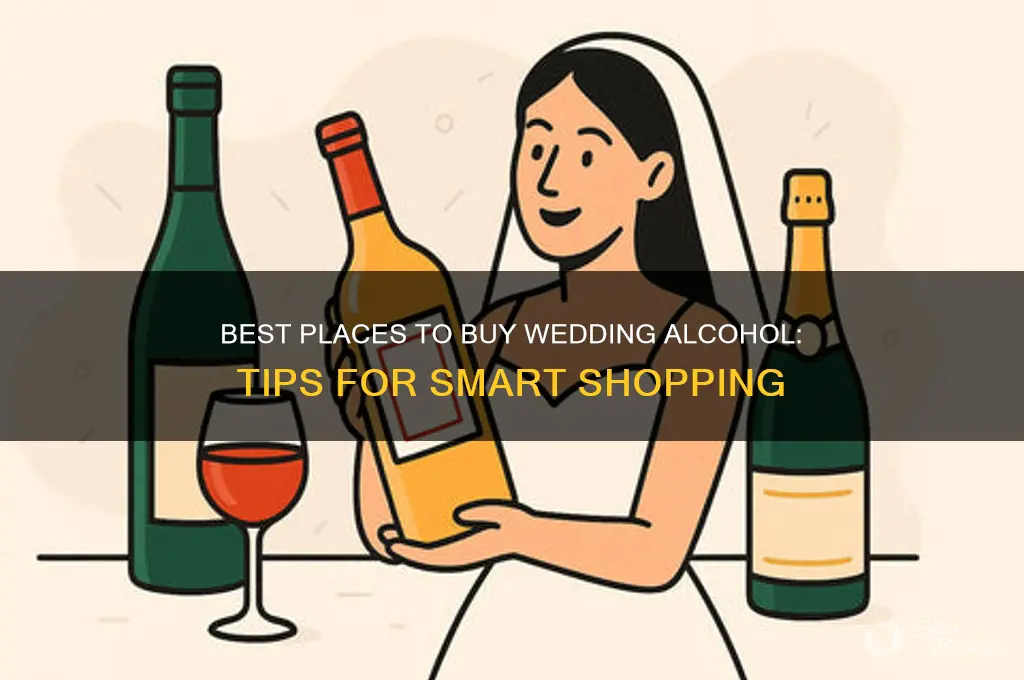 where to buy alchol for wedding