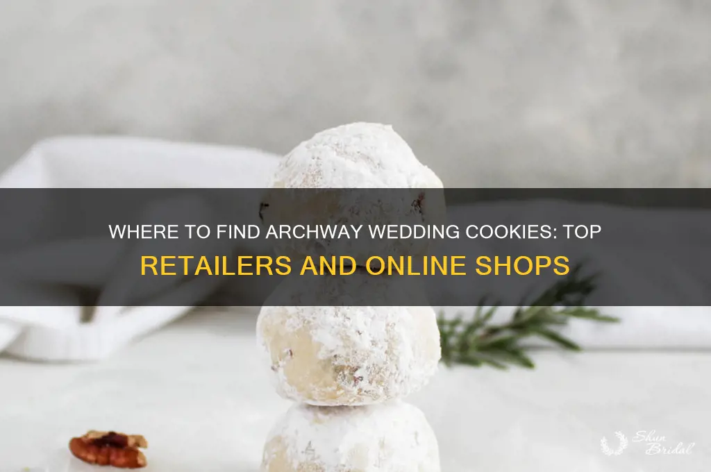 where to buy archway wedding cookies