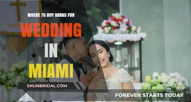 Miami's Top Wedding Arras Shops: Where to Buy Yours