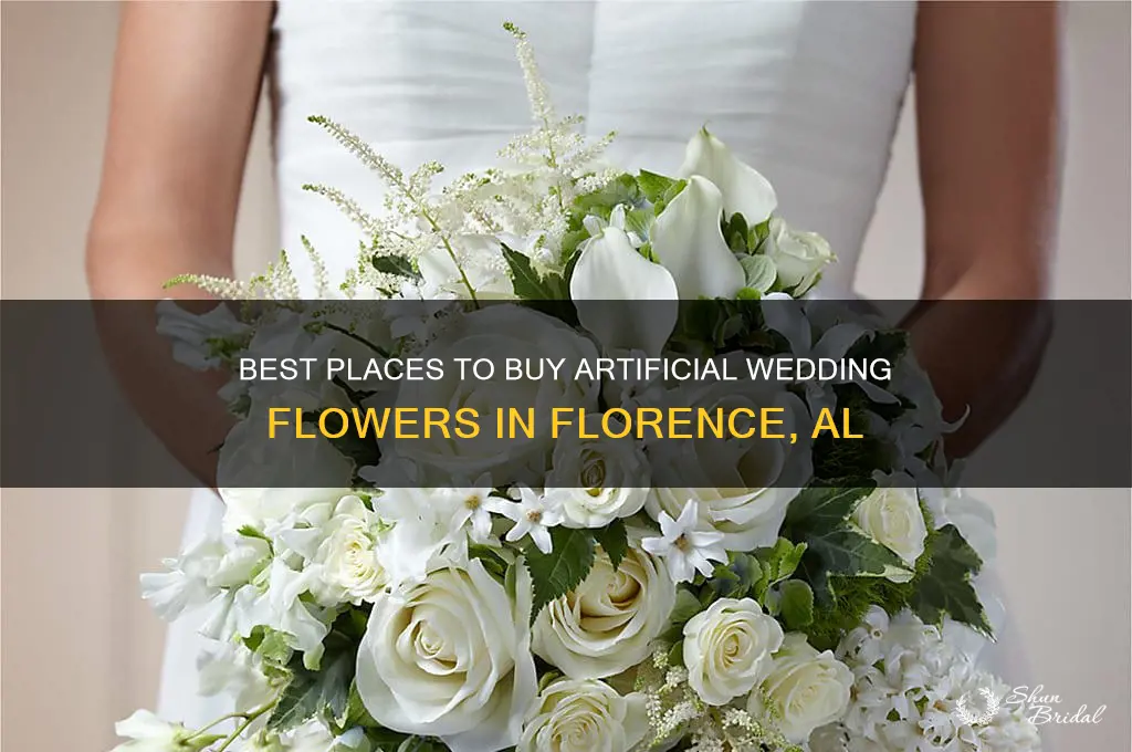 where to buy artifial flowers for wedding in florence al