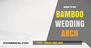 Elegant Bamboo Wedding Arch: Top Retailers and Online Stores to Shop
