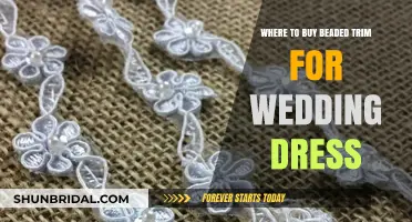 Choosing the Perfect Beaded Trim for Your Wedding Gown