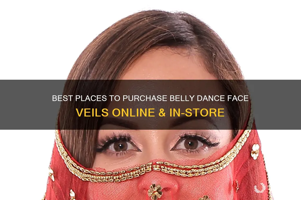where to buy belly dance face veil
