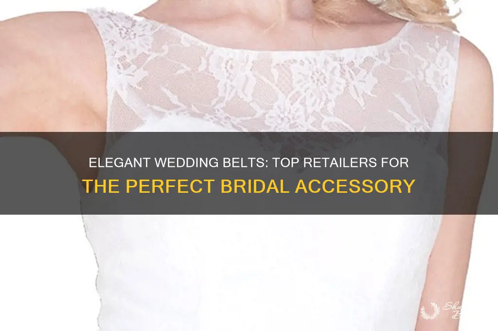 where to buy belts for wedding