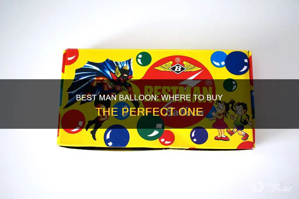 where to buy best man balloon