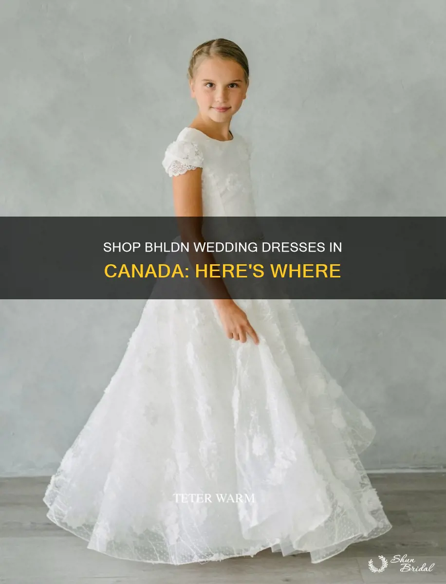 where to buy bhldn wedding dresses in canada