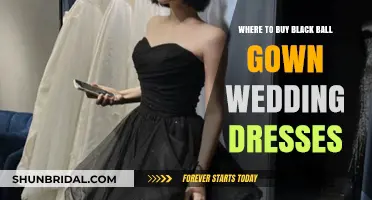 Black Ball Gown Wedding Dresses: Where to Buy?