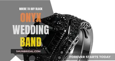 Black Onyx Wedding Bands: Where to Buy