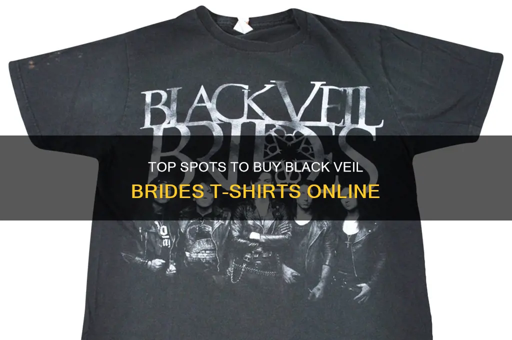 where to buy black veil brides t shirts