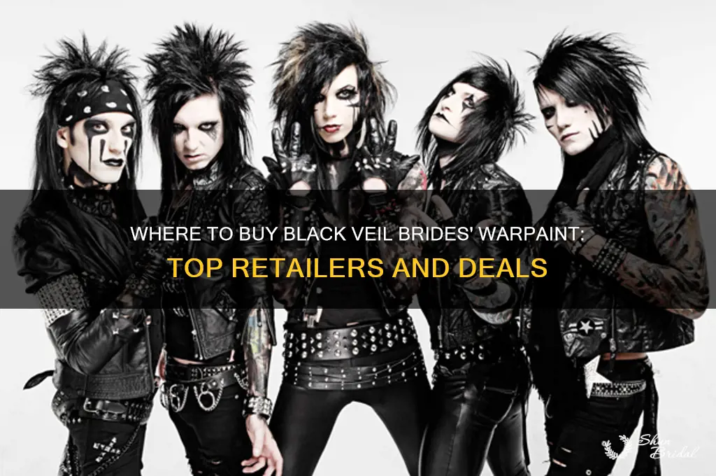 where to buy black veil brides warpaint