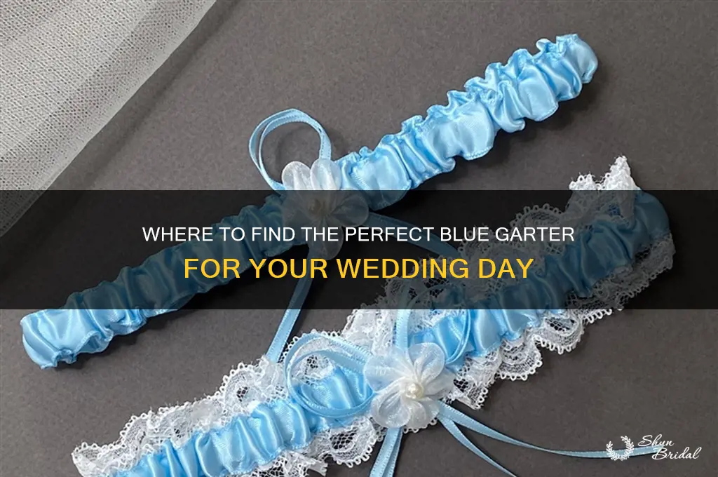 where to buy blue garter for wedding