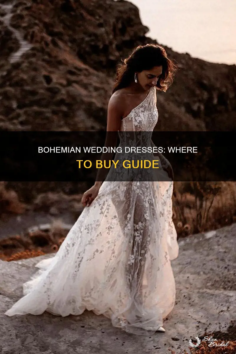 where to buy bohemian style wedding dresses
