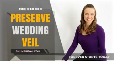 Best Places to Purchase Preservation Boxes for Your Wedding Veil