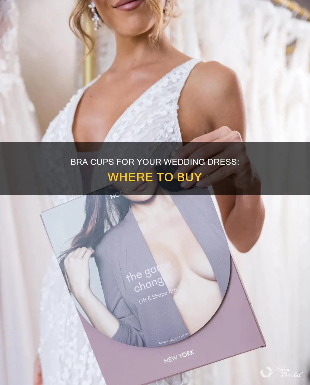 where to buy bra cups for wedding dress