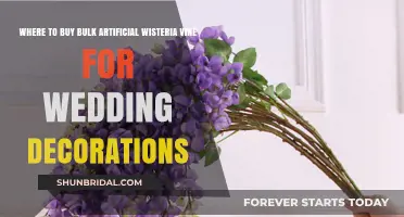 Top Places to Buy Bulk Artificial Wisteria Vines for Weddings