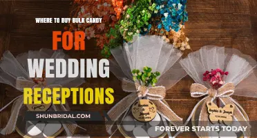 Candy in Bulk: The Sweetest Wedding Reception Treats