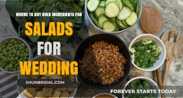 Top Wholesale Suppliers for Bulk Salad Ingredients for Weddings