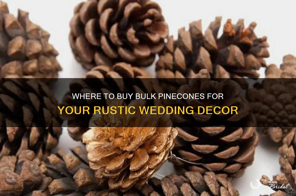 where to buy bulk pinecones for wedding