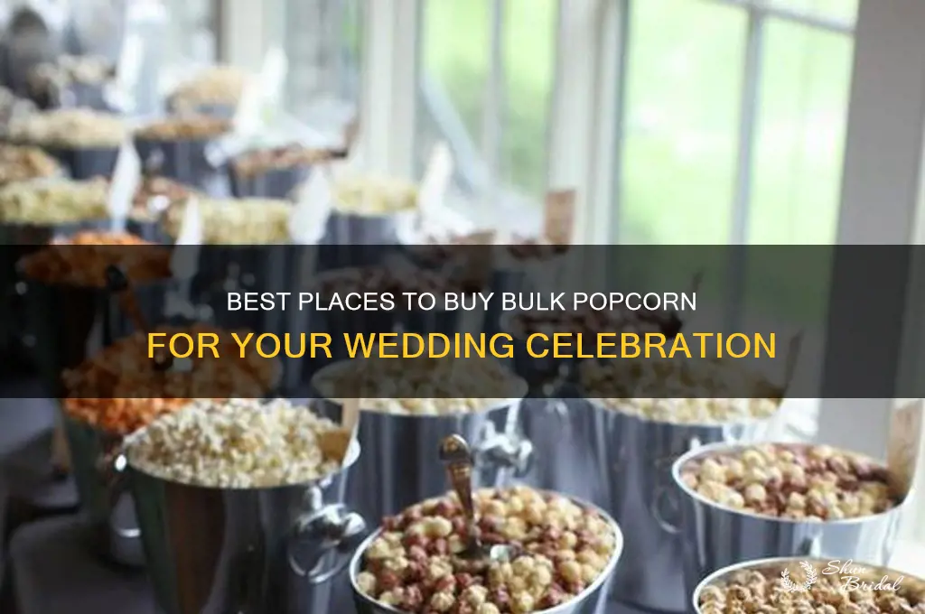 where to buy bulk popcorn for wedding