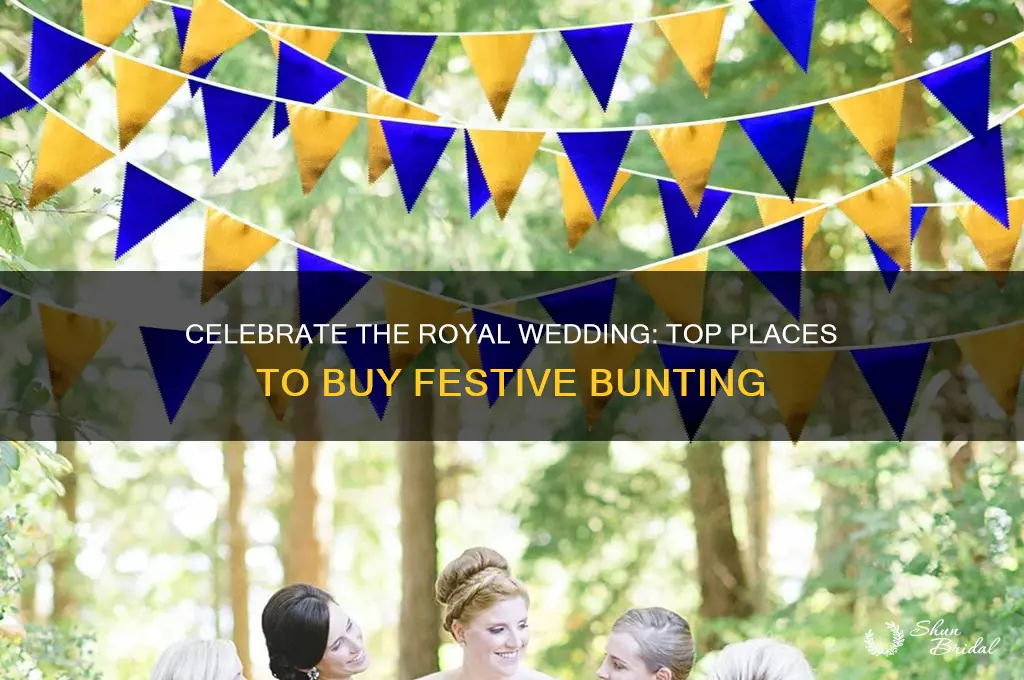 where to buy bunting for royal wedding