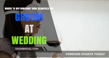 Unique Burgundy Wine Blindfolds for Grooms: Top Wedding Shopping Tips