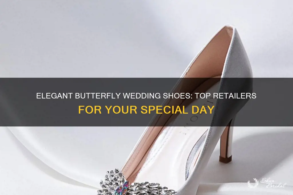 where to buy butterfly wedding shoes
