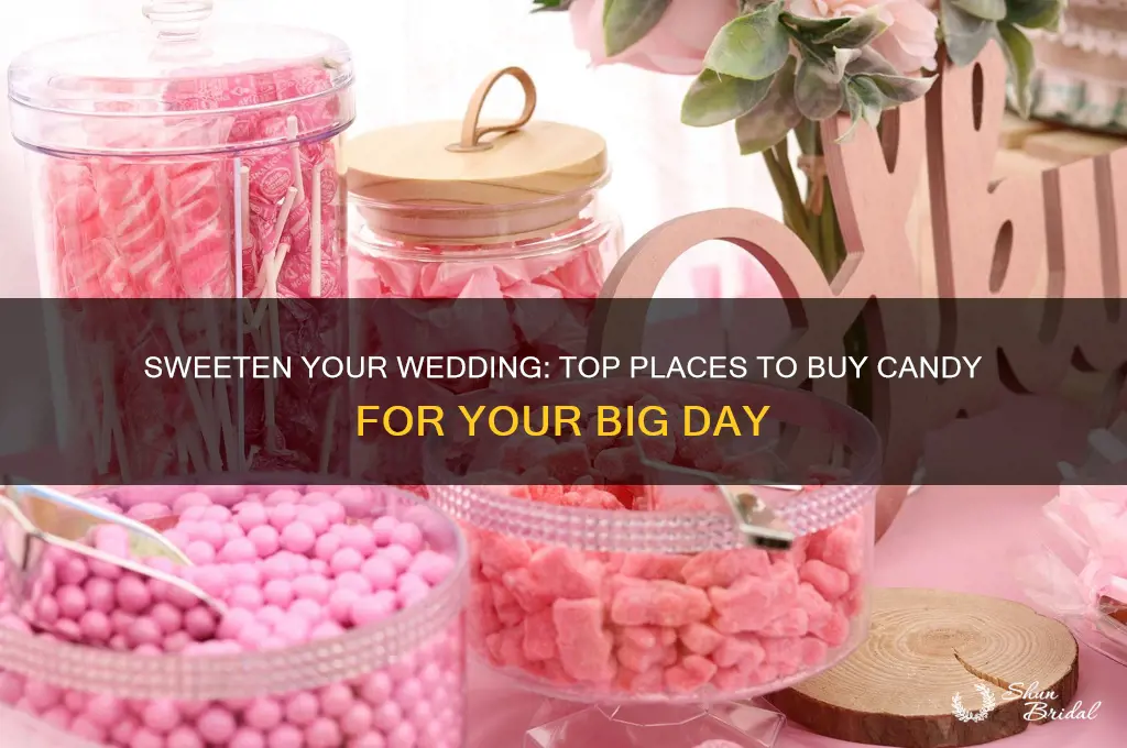where to buy cabdy for a wedding