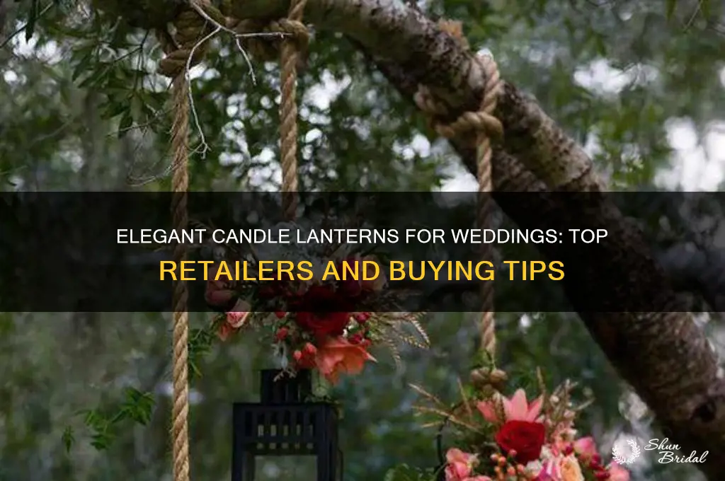 where to buy candle lanterns for wedding
