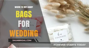 Sweet Wedding Favors: Top Places to Buy Candy Bags