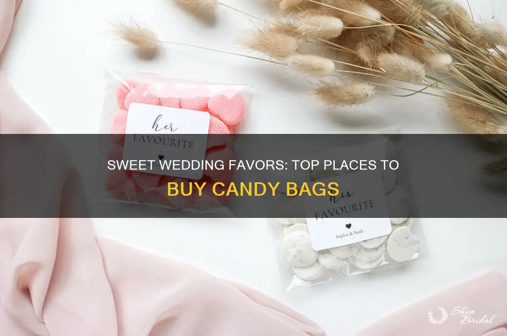 where to buy candy bags for wedding