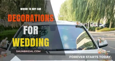Top Wedding Car Decoration Retailers: Where to Shop for Your Big Day