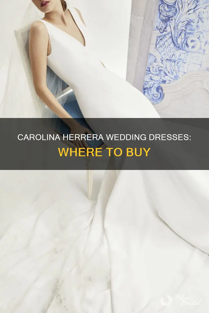 where to buy carolina herrera wedding dresses