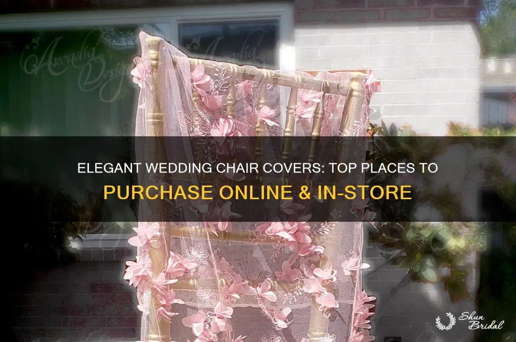 where to buy chair covers for wedding