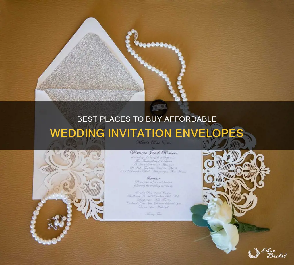 where to buy cheap envelopes for wedding invitations