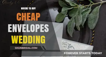 Affordable Wedding Envelopes: Top Places to Buy on a Budget