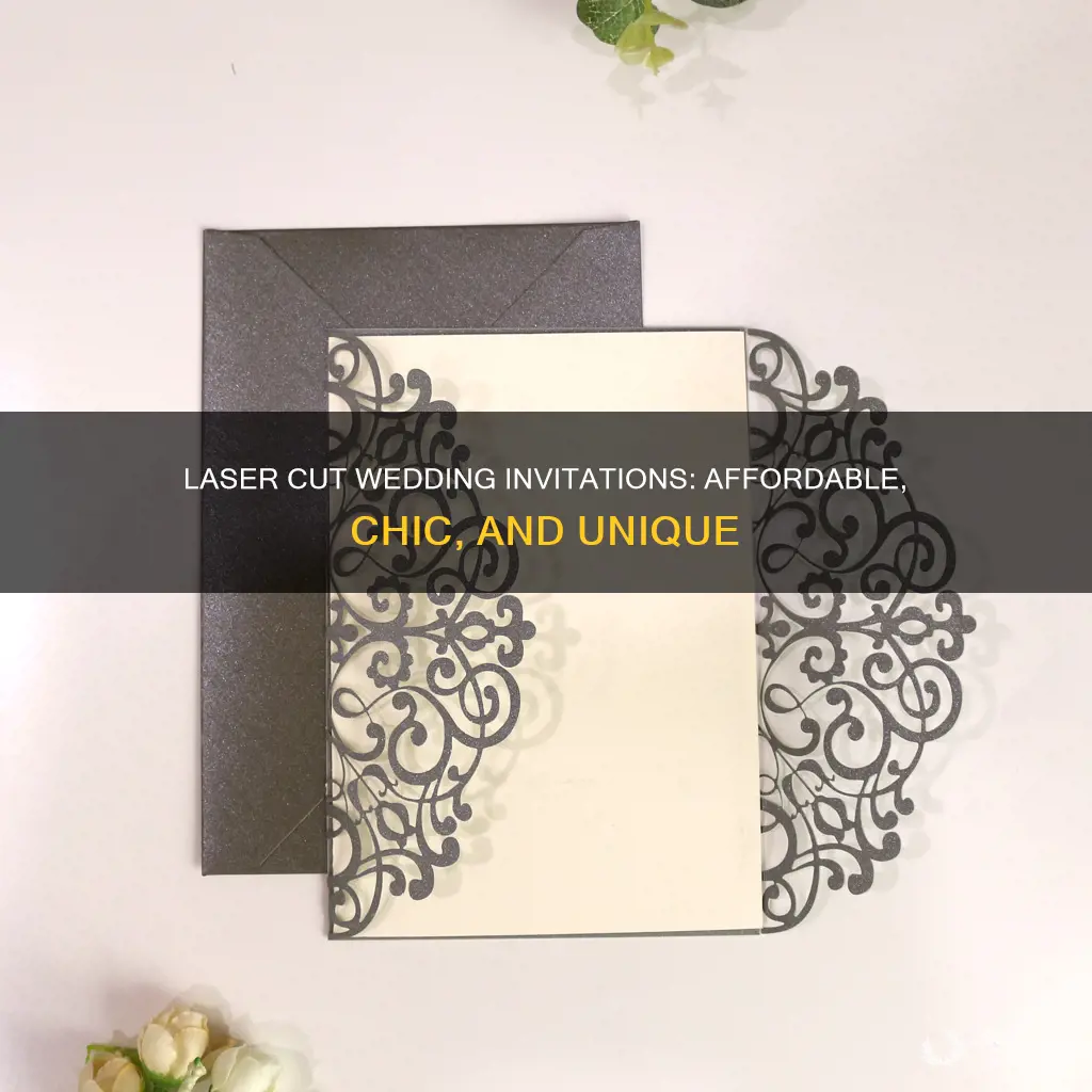 where to buy cheap laser cut wedding invitation