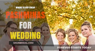Affordable Pashminas for Weddings: Top Places to Shop