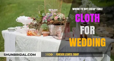 Affordable Wedding Tablecloth Options: Where to Buy Cheap, Elegant Covers