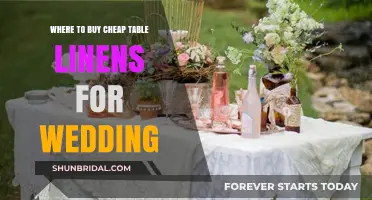 Affordable Wedding Table Linens: Top Places to Shop and Save