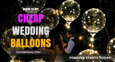 Affordable Wedding Balloon Shopping Guide: Best Places to Buy