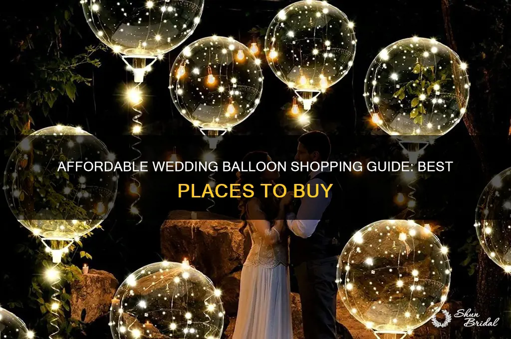 where to buy cheap wedding balloons