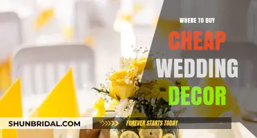 Affordable Wedding Decor: Top Places to Shop on a Budget