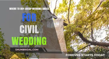 Affordable Civil Wedding Dresses: Where to Buy