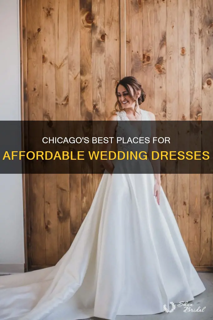 where to buy cheap wedding dresses in Chicago