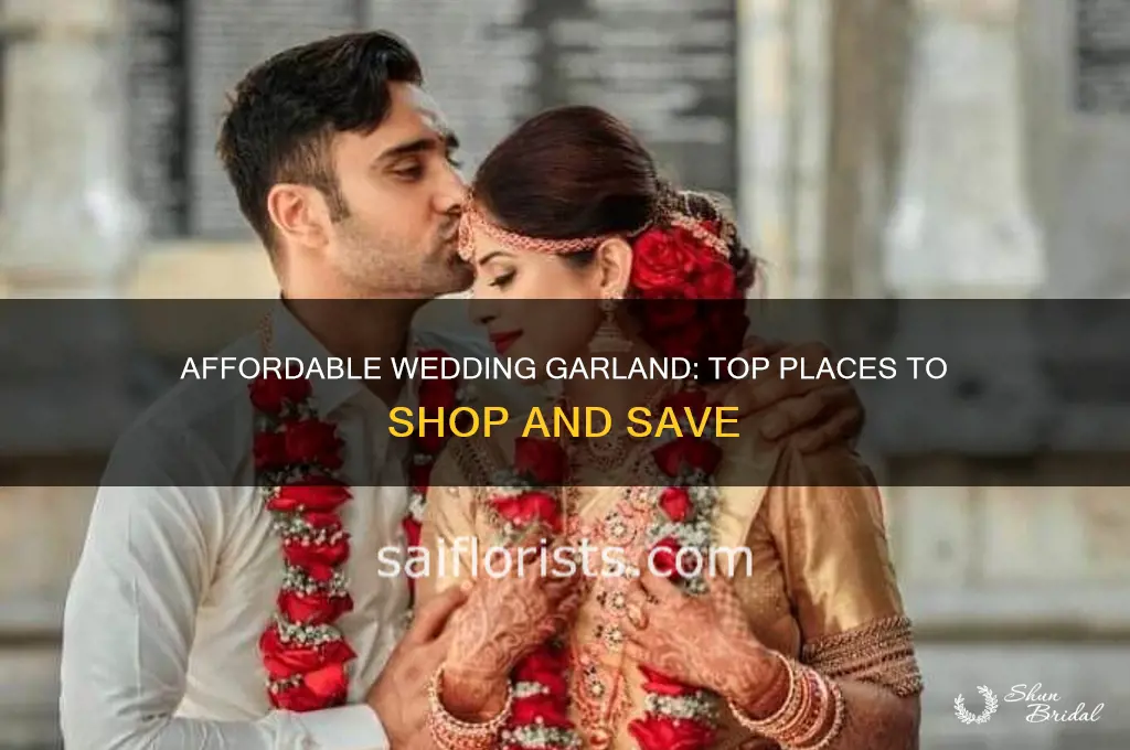 where to buy cheap wedding garland