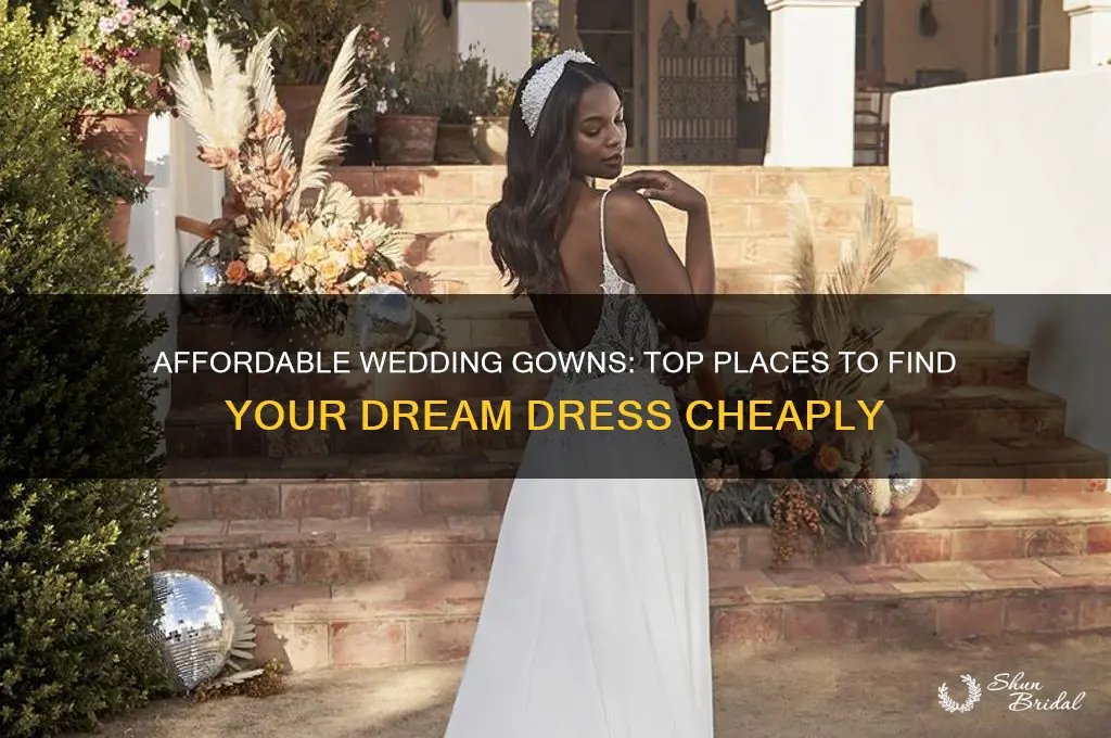 where to buy cheap wedding gowns