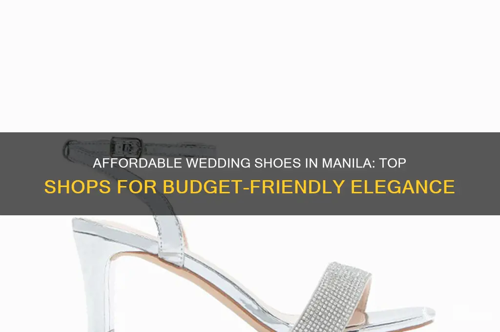 where to buy cheap wedding shoes in manila